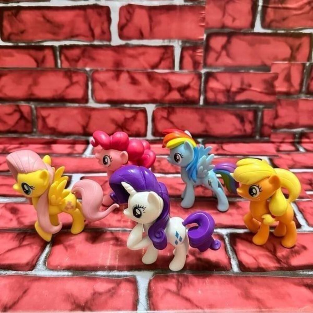 My Little Pony MLP lot Ponies sculpted hair